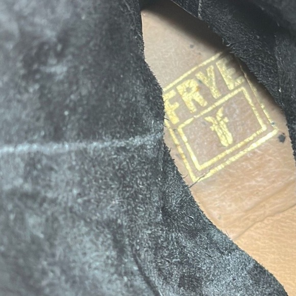 Frye Veronica Slouch Tall Riding Boots 14” shaft 100% leather Size 7.5 - Picture 11 of 13